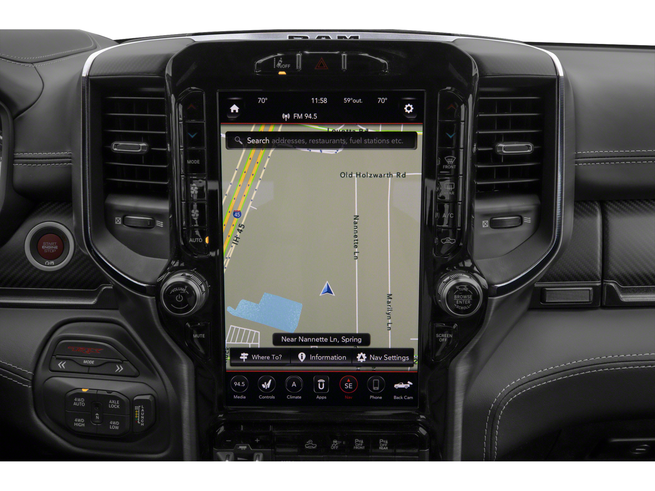 2021 RAM 1500 TRX Crew Cab 4x4 5'7' Box