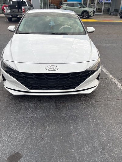 2023 Hyundai Elantra Hybrid Blue