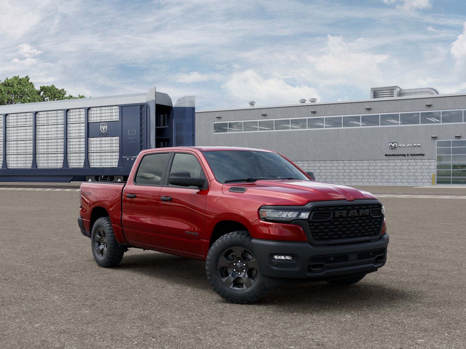 2026 RAM 1500 RAM 1500 WARLOCK CREW CAB 4X4 5'7' BOX