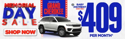 New 2024 Jeep Grand Cherokee Laredo 4x2 | Now only $409 Per Month*