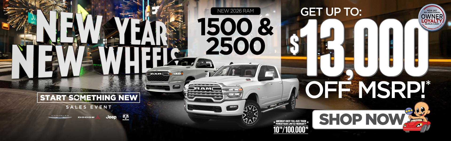 New 2026 RAM 1500 & 2500