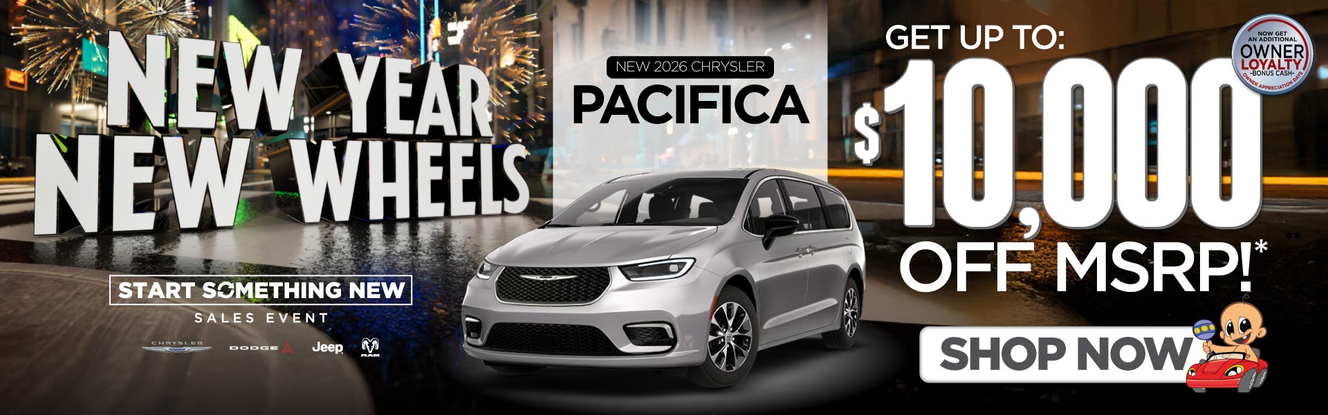 New 2026 Chrysler Pacifica