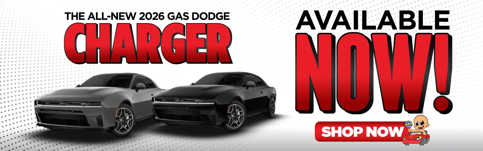 THE ALL- NEW 2026 GAS DODGE CHARGER
