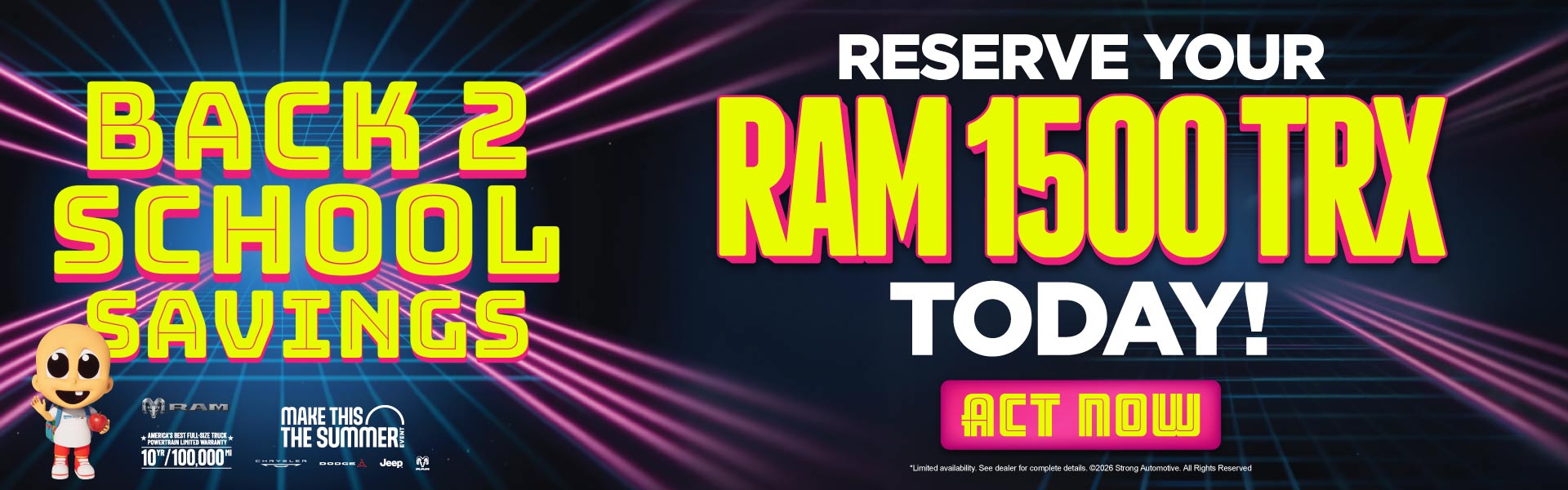 RESERVE YOUR RAM 1500 TRX TODAY!